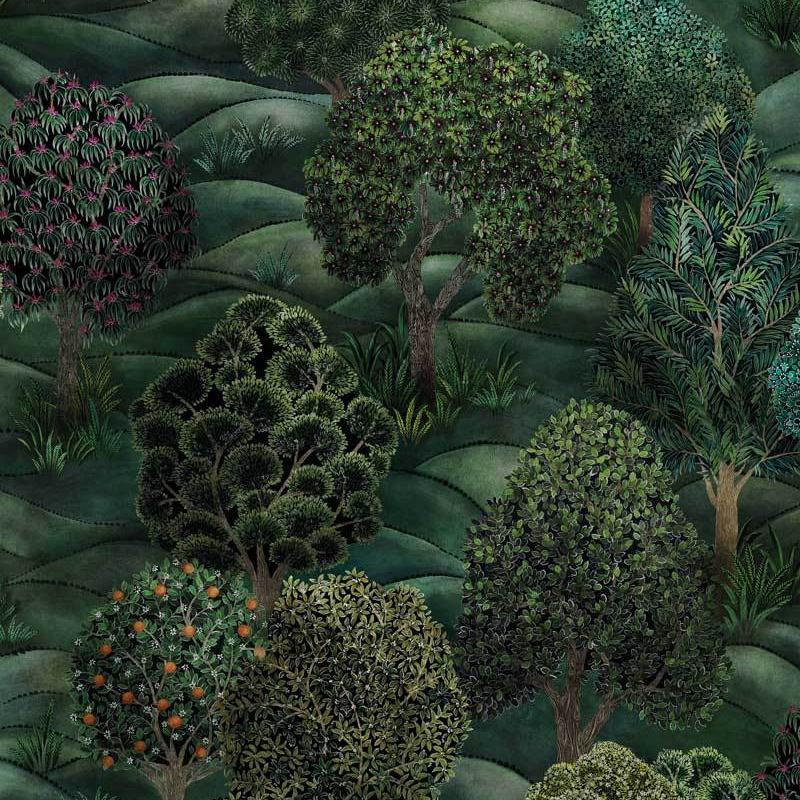 Forest Wallpaper - Botanical Botanica Collection - Cole & Son