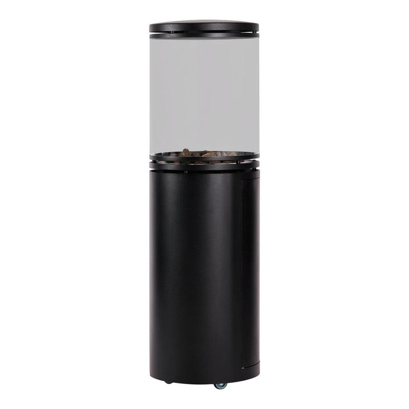 Freestanding Cylindrical Glass Patio Heater - Le Feu