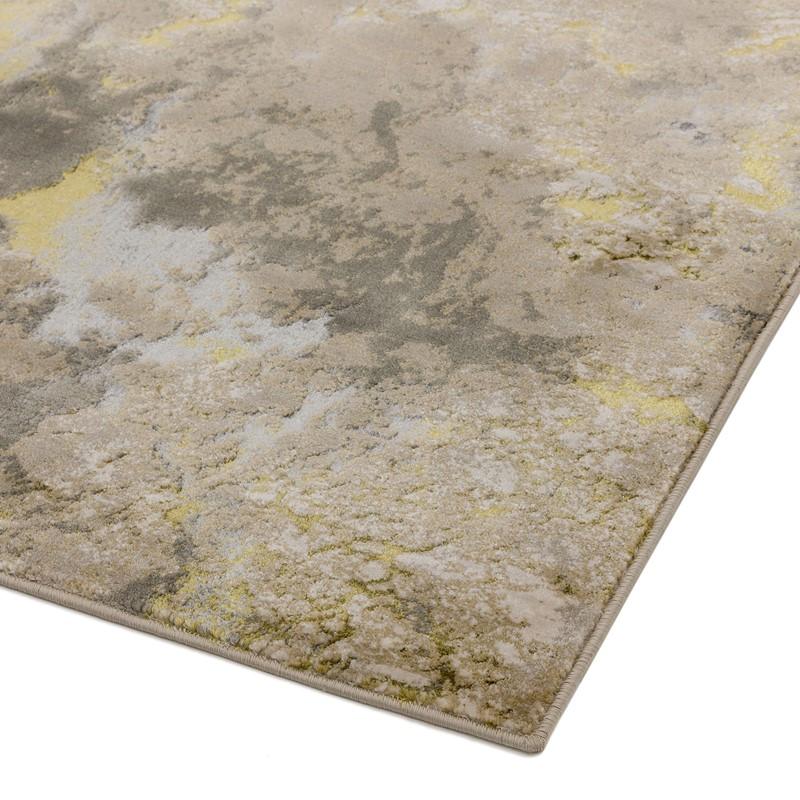 Galaxy Gold Abstract Rug