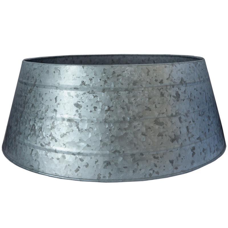 Galvanised Metal Xmas Tree Skirt