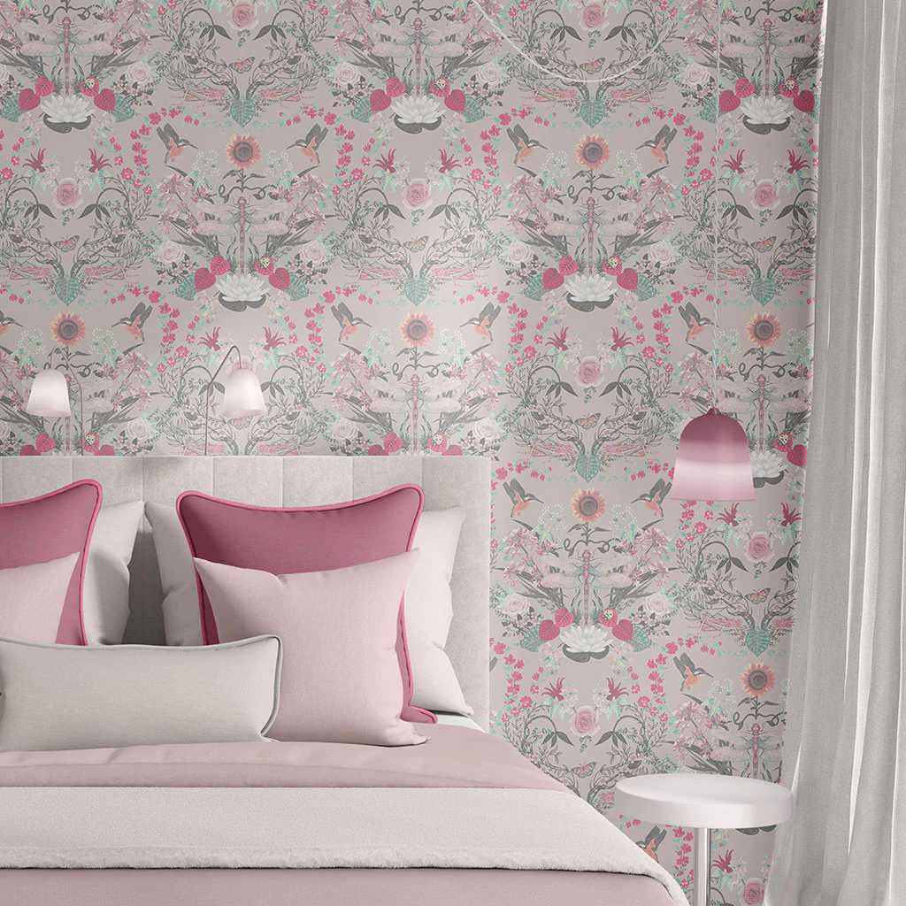 Garden Treasures Wallpaper Pearl