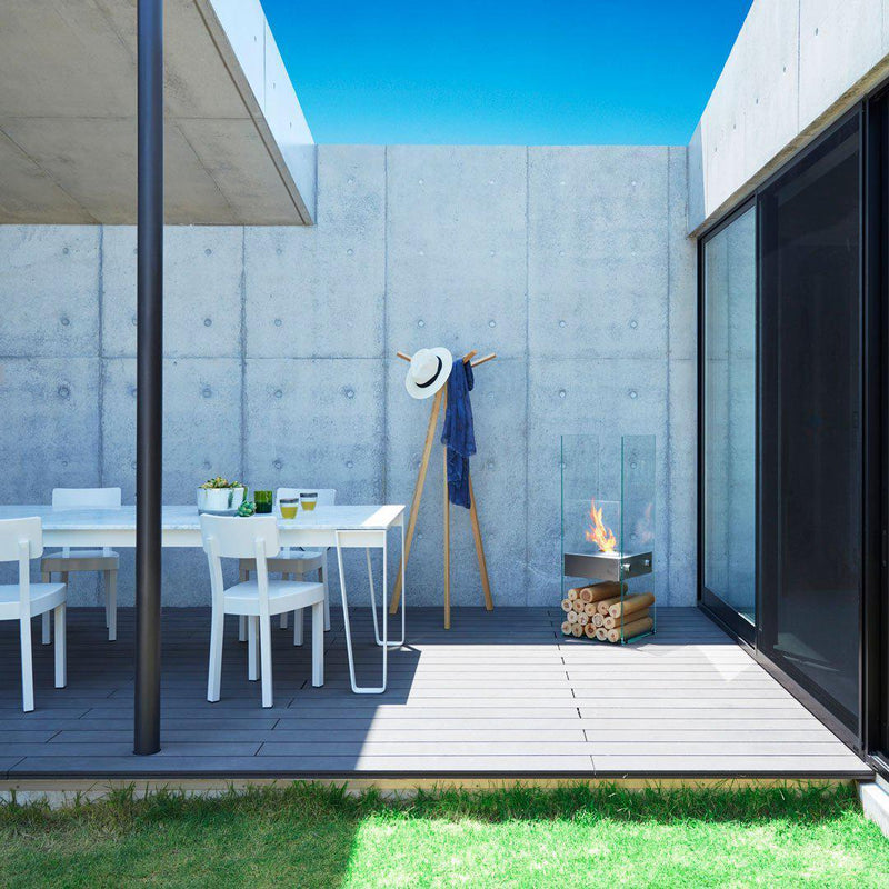 Ghost Freestanding Bioethanol Fire - EcoSmart Fire