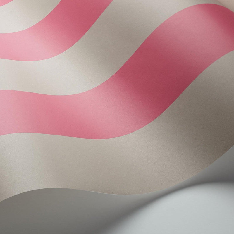 Glastonbury Stripe Wallpaper - Marquee Stripes Collection - Cole & Son