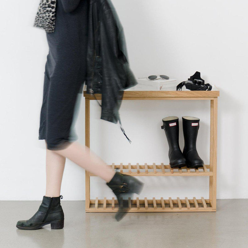 Hallway Hello Storage Table - White