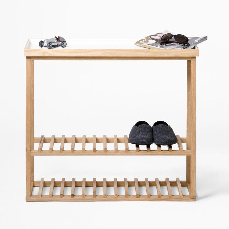 Hallway Hello Storage Table - White