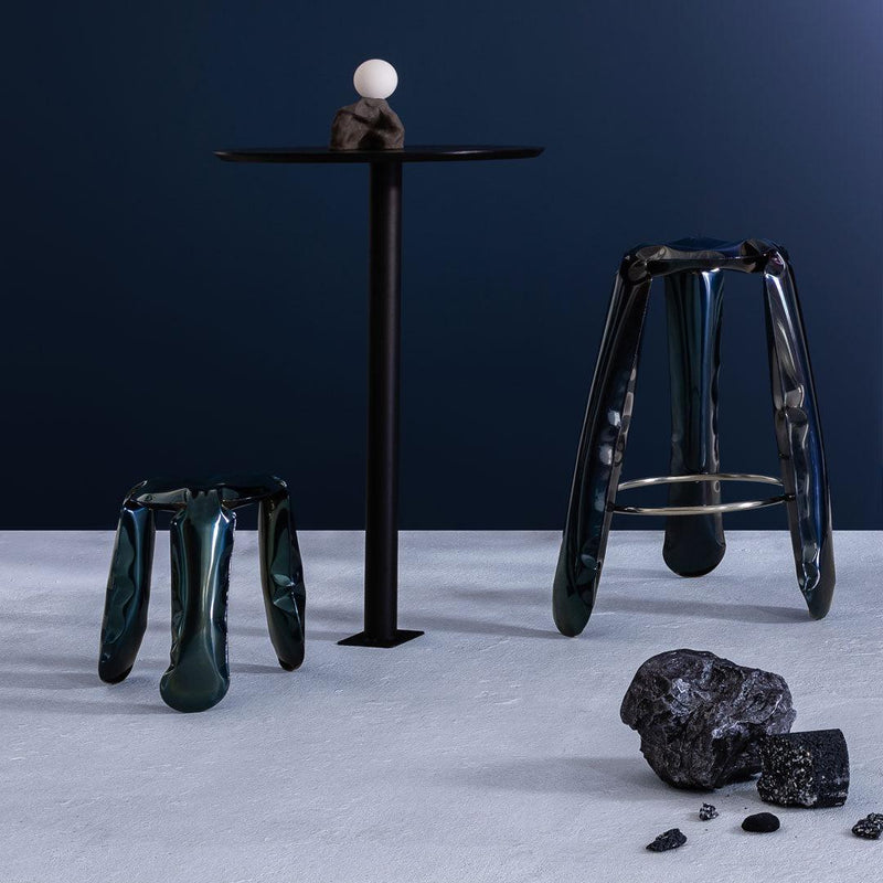 Heat Collection Plopp Stool - Cosmic Blue - Zieta