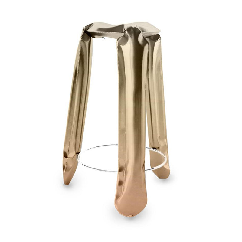 Heat Collection Plopp Stool - Flamed Gold - Zieta