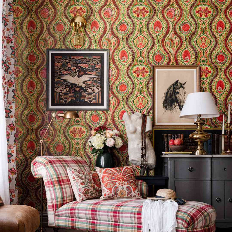 Hippie Paisley Wallpaper - Set of 3 Rolls - MINDTHEGAP