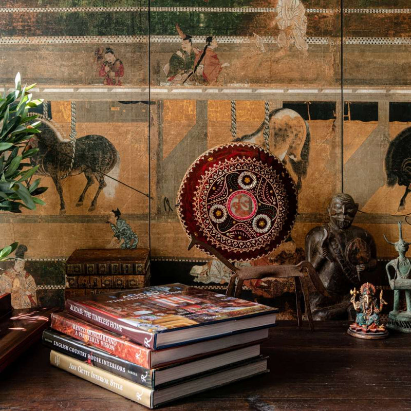 Horse Stable Wallpaper - Set of 3 Rolls - MINDTHEGAP