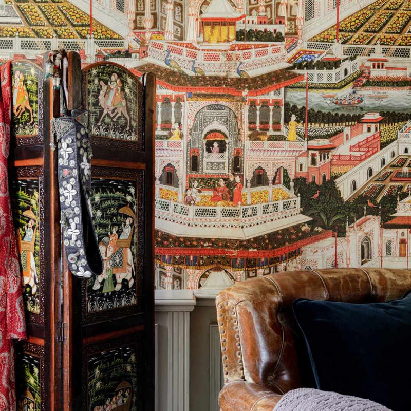 Indian Palace Wallpaper - Set of 3 Rolls - MINDTHEGAP