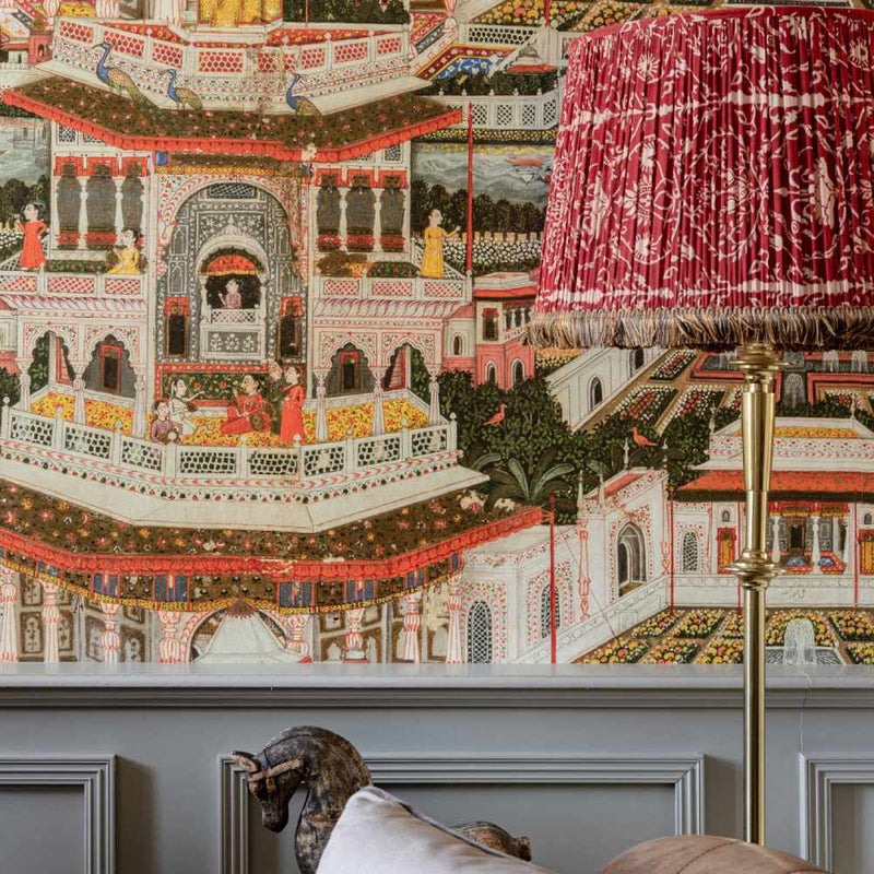 Indian Palace Wallpaper - Set of 3 Rolls - MINDTHEGAP