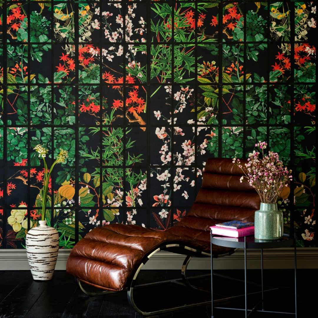 Japanese Garden By Night Wallpaper - Set of 3 Rolls - MINDTHEGAP