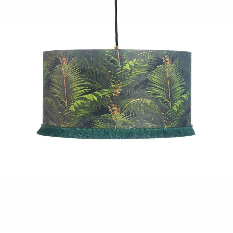 Jardin Tropical Drum Pendant Lamp - MINDTHEGAP