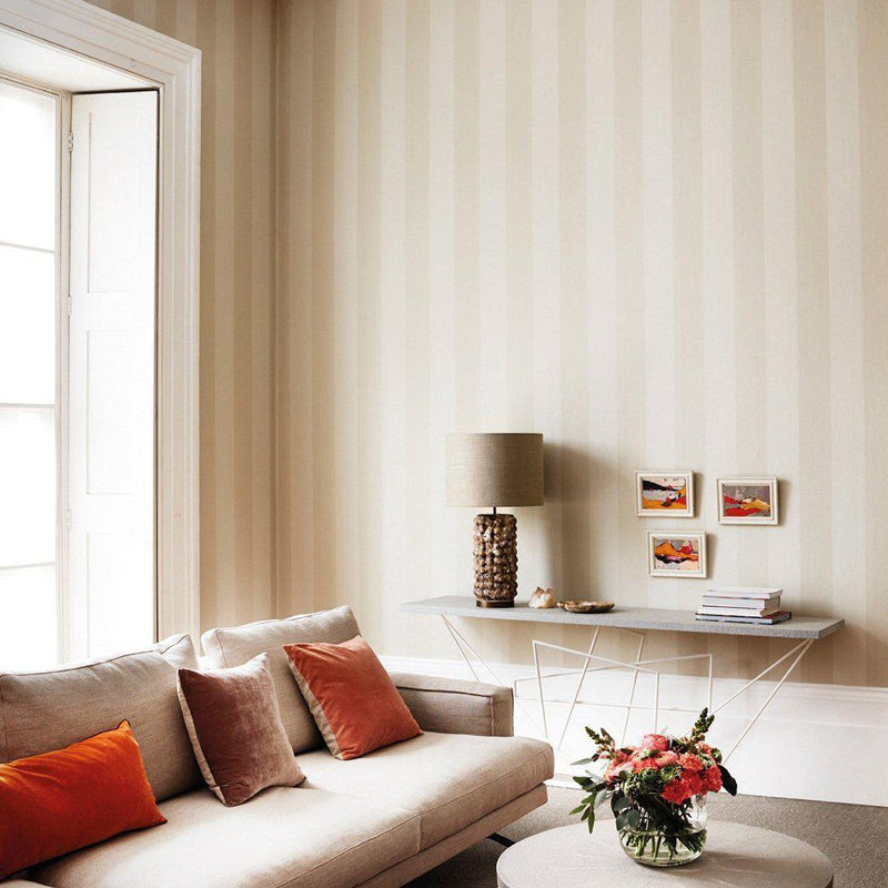 Jaspe Stripe Wallpaper - Marquee Stripes Collection - Cole & Son
