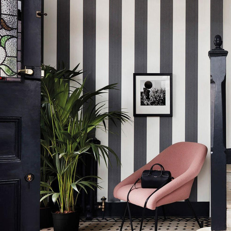 Jaspe Stripe Wallpaper - Marquee Stripes Collection - Cole & Son