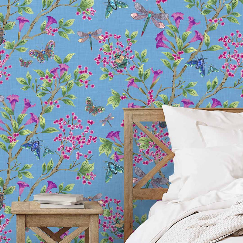 Jewel A Flutter Wallpaper - Topaz - Brand Mckenzie