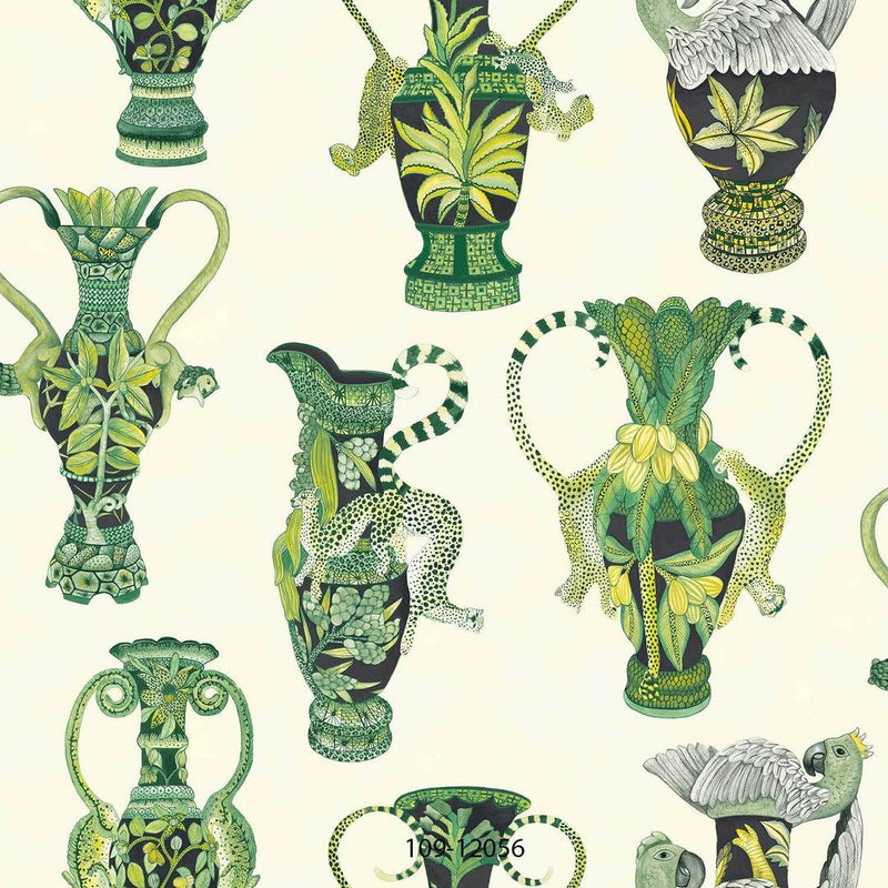 Khulu Vases Wallpaper- Ardmore Collection - Cole & Son