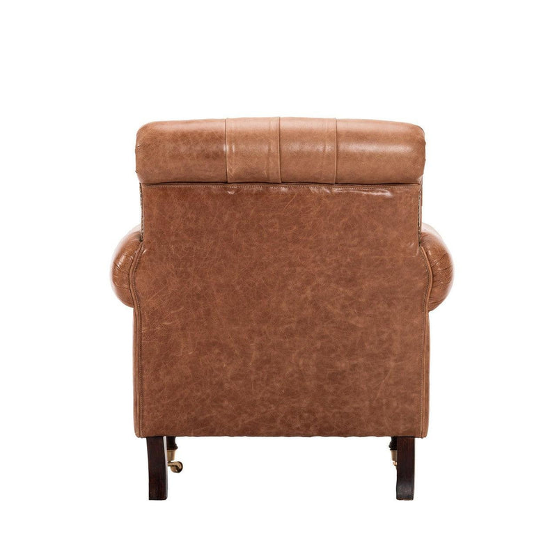Kingston Chair - Cabridge Hazelnut Leather - Mind The Gap