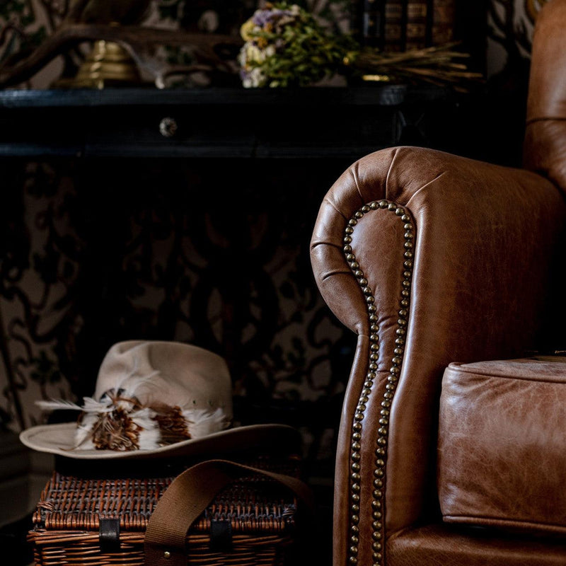 Kingston Chair - Cabridge Hazelnut Leather - Mind The Gap