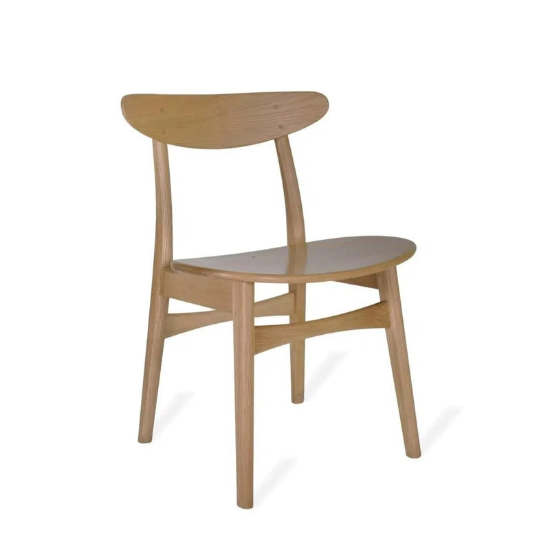 Langton Oak Dining Chairs - Pair
