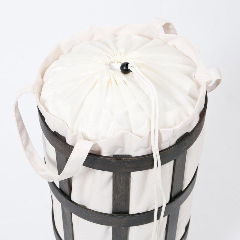 Laundry Basket Cage - Dark Oak