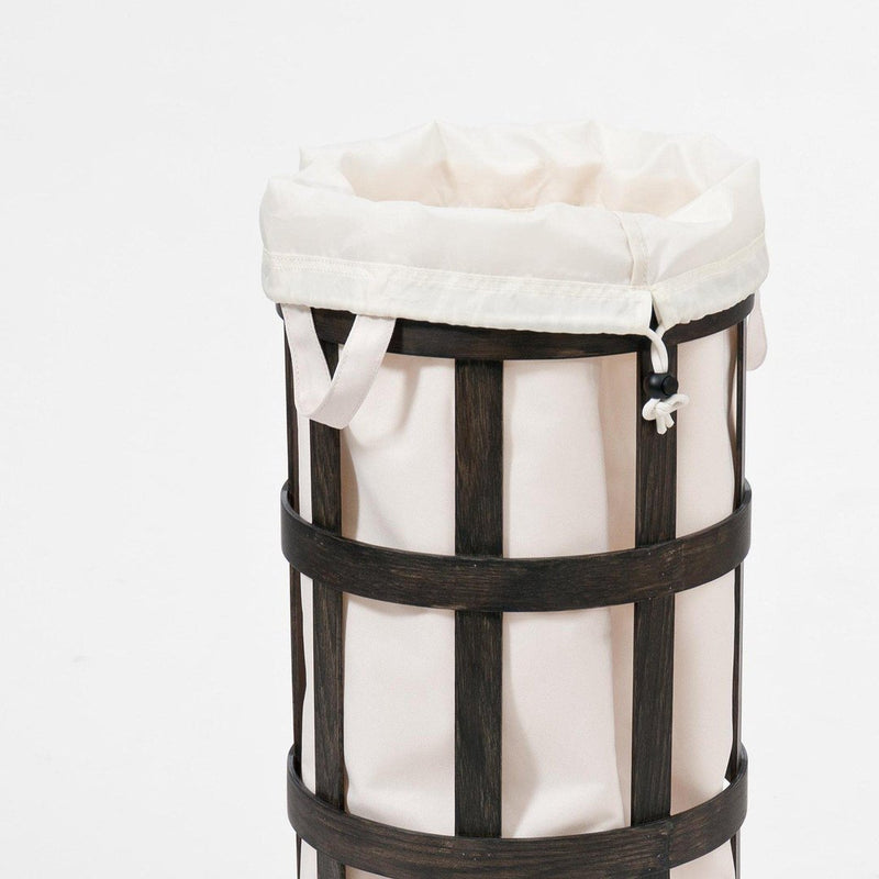 Laundry Basket Cage - Dark Oak