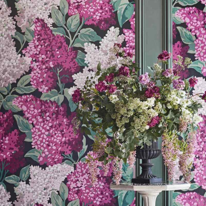 Lilac Grandiflora Wallpaper (2 roll set) - Botanical Botanica Collection - Cole & Son