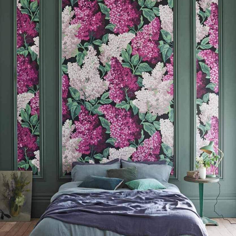 Lilac Grandiflora Wallpaper (2 roll set) - Botanical Botanica Collection - Cole & Son