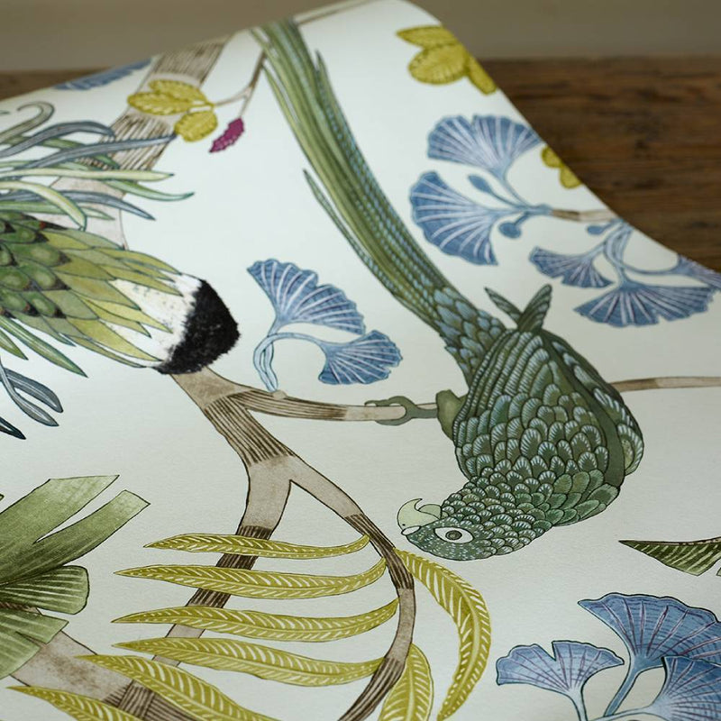 Living Branches Wallpaper- Ivory - Josephine Munsey