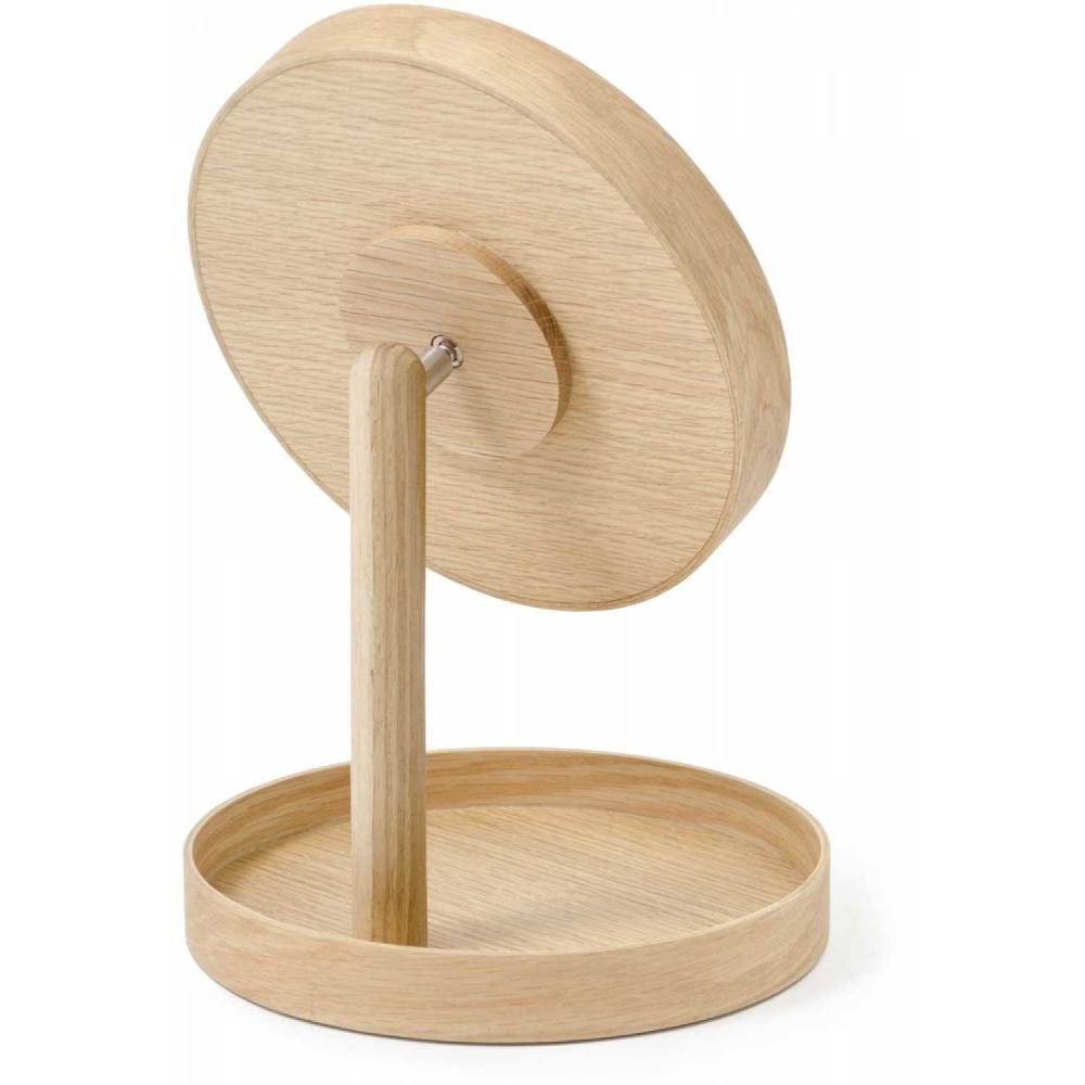 Look Magnify Mirror - Natural Oak