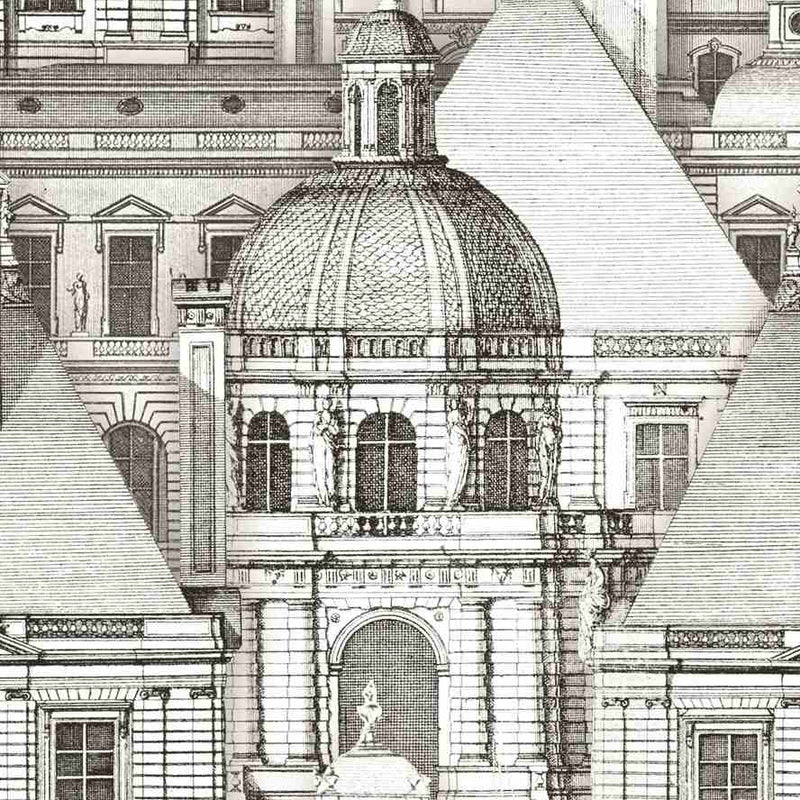 Louvre Wallpaper - Set of 3 Rolls - MINDTHEGAP