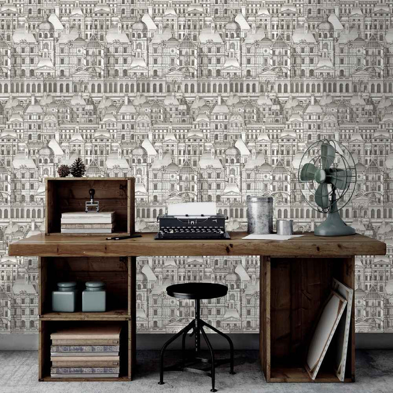 Louvre Wallpaper - Set of 3 Rolls - MINDTHEGAP