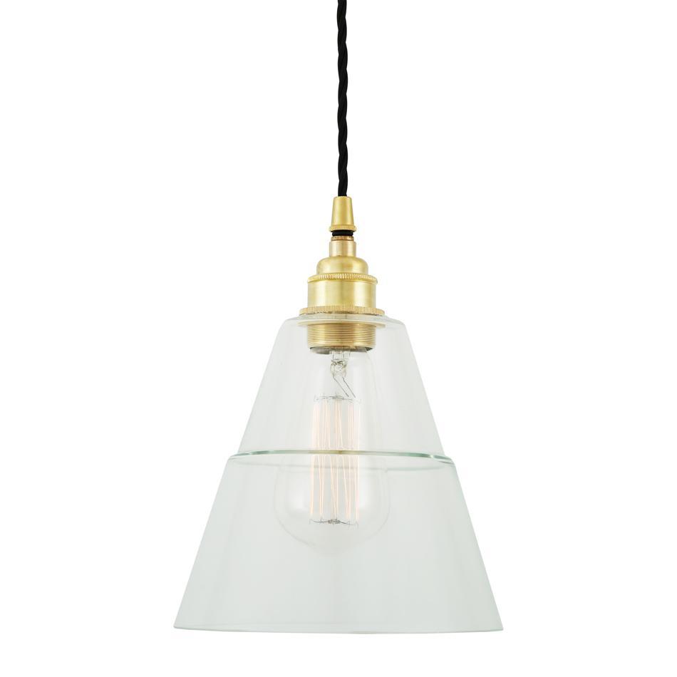 Lyx Clear Glass Pendant Light - Mullan Lighting