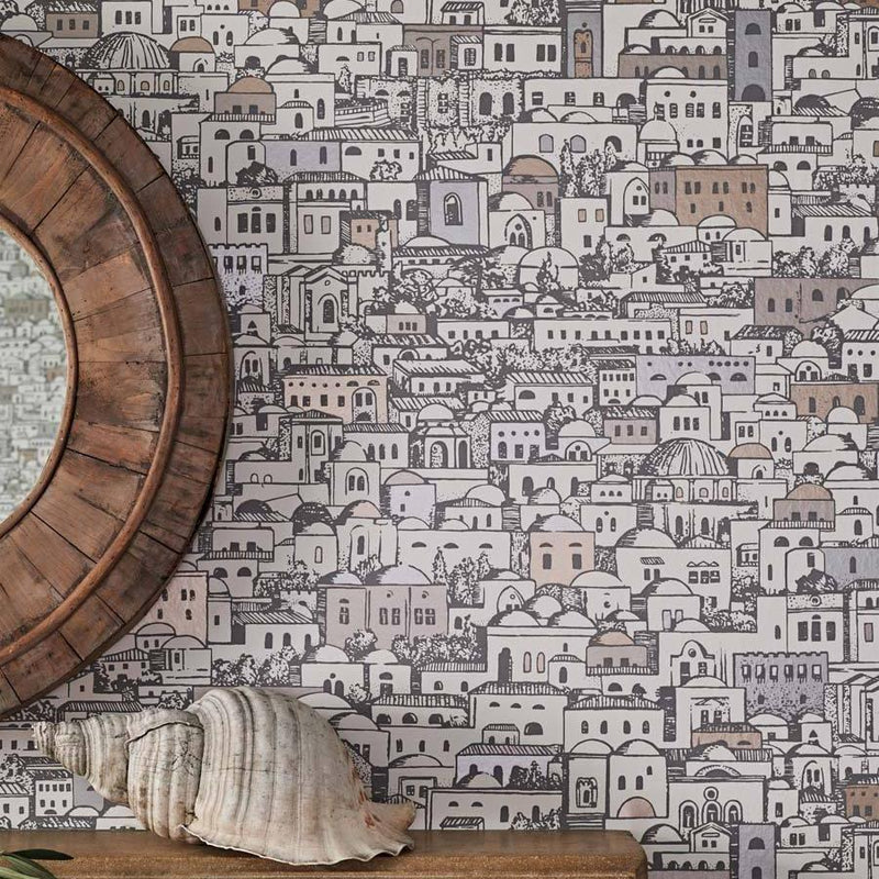 Mediterranea Wallpaper - Fornasetti Collection - Cole & Son
