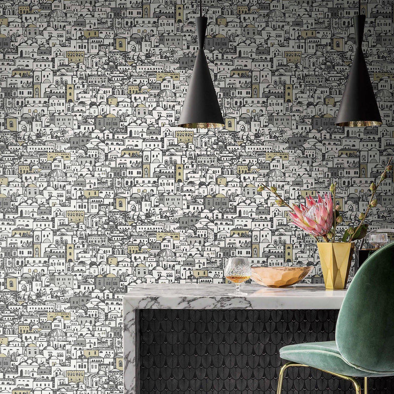 Mediterranea Wallpaper - Fornasetti Collection - Cole & Son