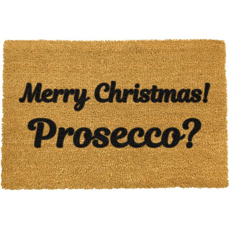 Merry Christmas! Prosecco? Doormat