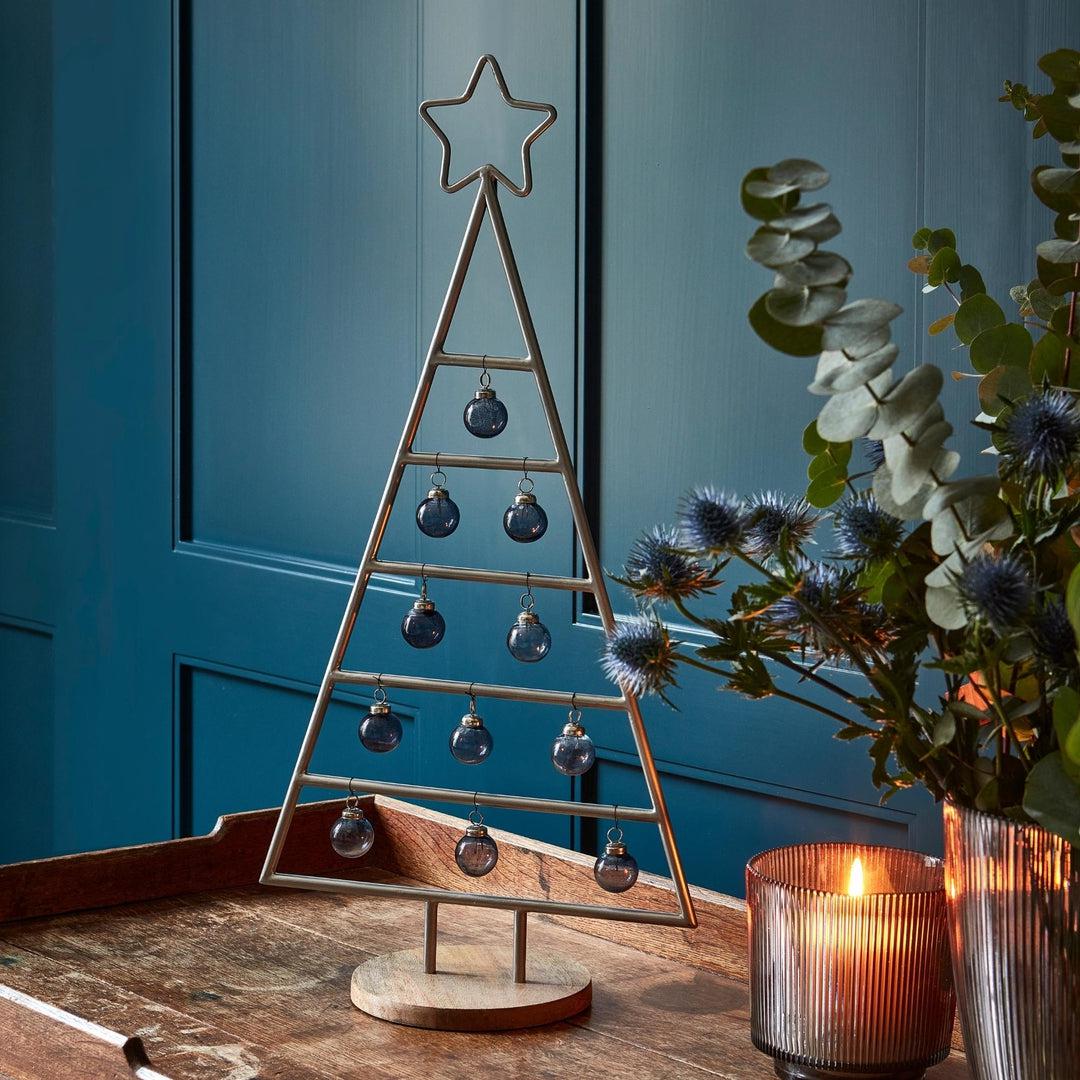 Metal Christmas Tree - Pewter