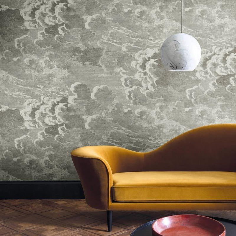 Metallic Nuvolette Wallpaper - Fornasetti - Cole & Son