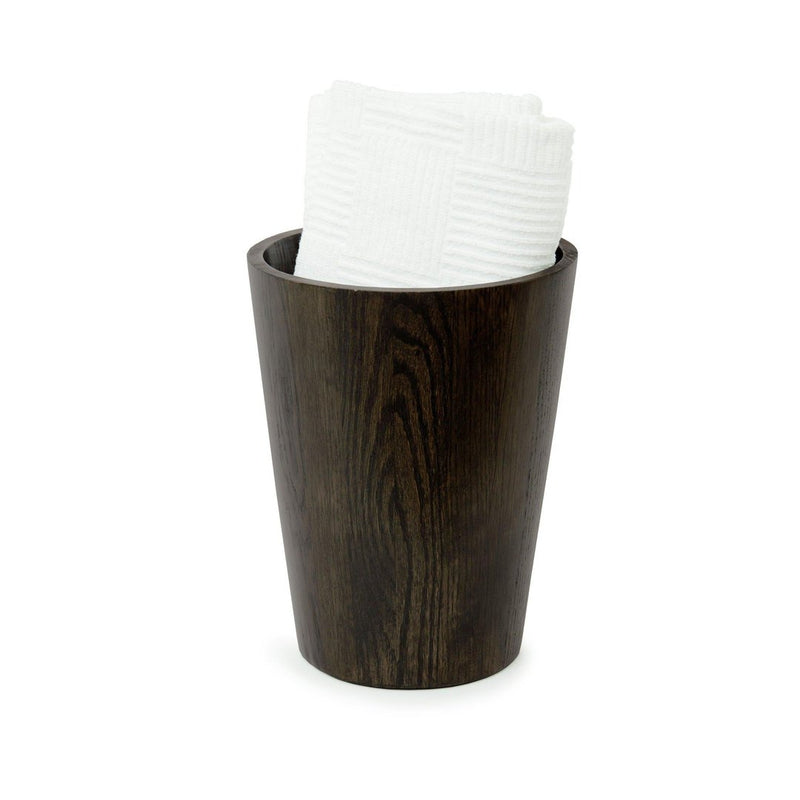 Mezza Round Bin - Dark Oak