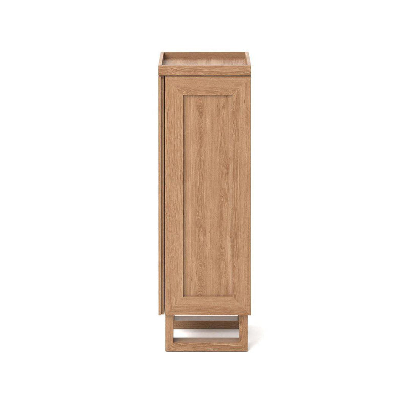 Mezza Tallboy Bathroom Cabinet - Natural Oak