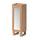 Mezza Tallboy Bathroom Cabinet - Natural Oak