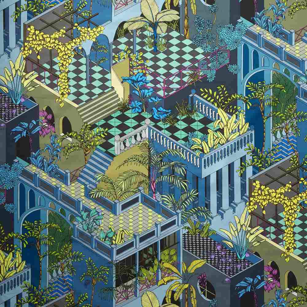 Miami 100% Cotton Fabric - Cole & Son