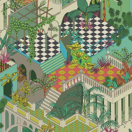 Miami Wallpaper - Contemporary Collection - Cole & Son