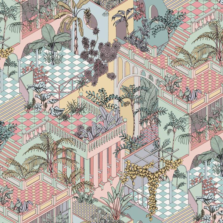 Miami Wallpaper - Icons Collection - Cole & Son