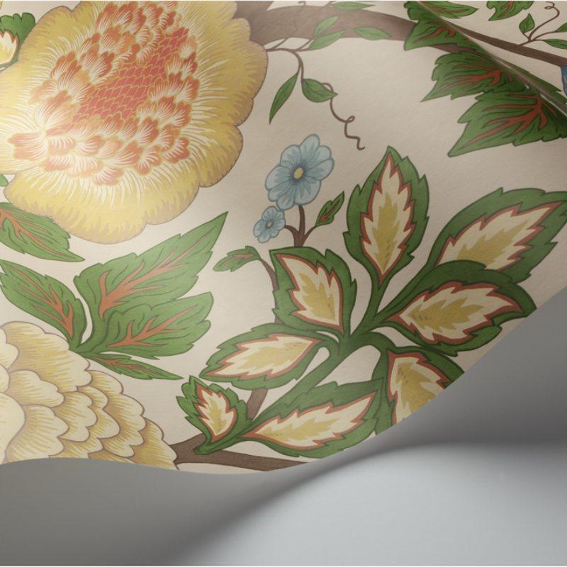 Midsummer Bloom Wallpaper - Pearwood Collection - Cole & Son