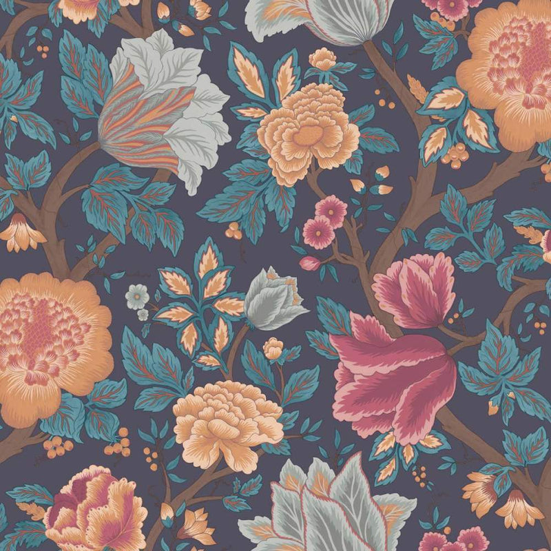 Midsummer Bloom Wallpaper - Pearwood Collection - Cole & Son