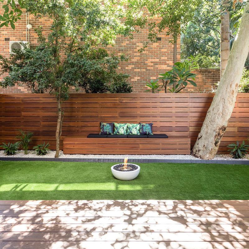 Mix 600 Bioethanol Fire Pit - Bone - EcoSmart Fire