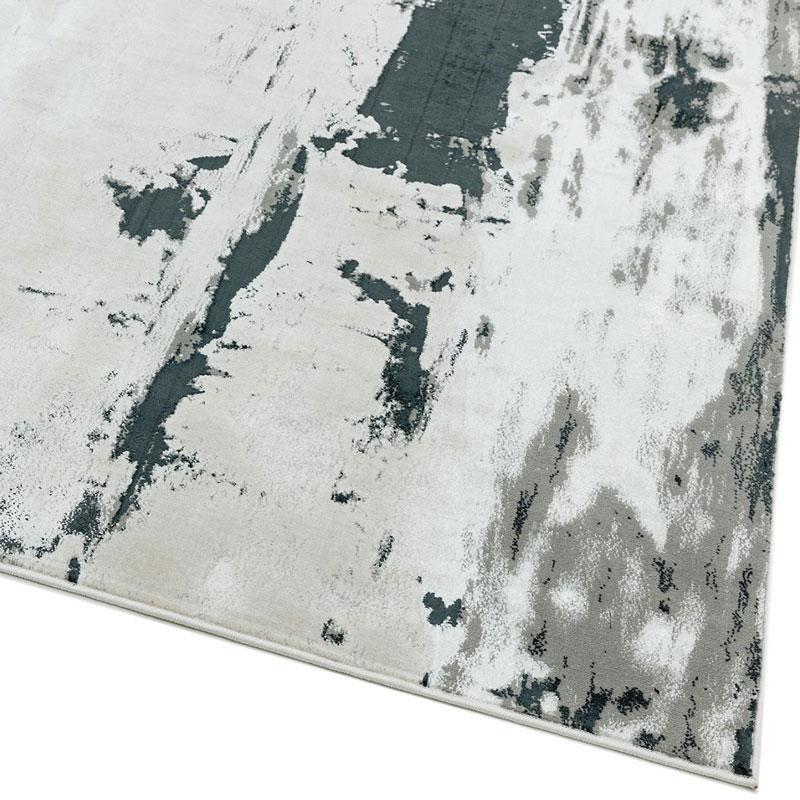 Monochrome Glacier Runner Rug