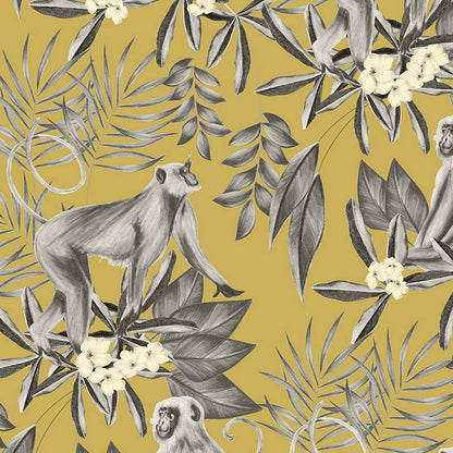 Morris Monkey Wallpaper - Ohpopsi