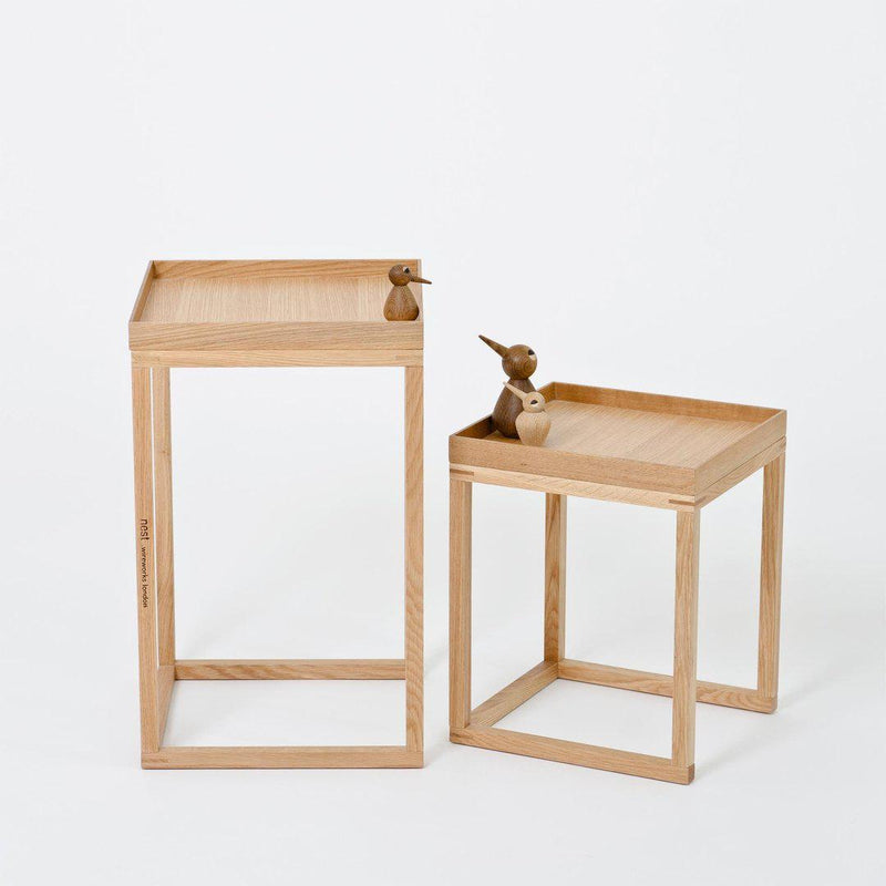 Nest Side Tables - Natural Oak